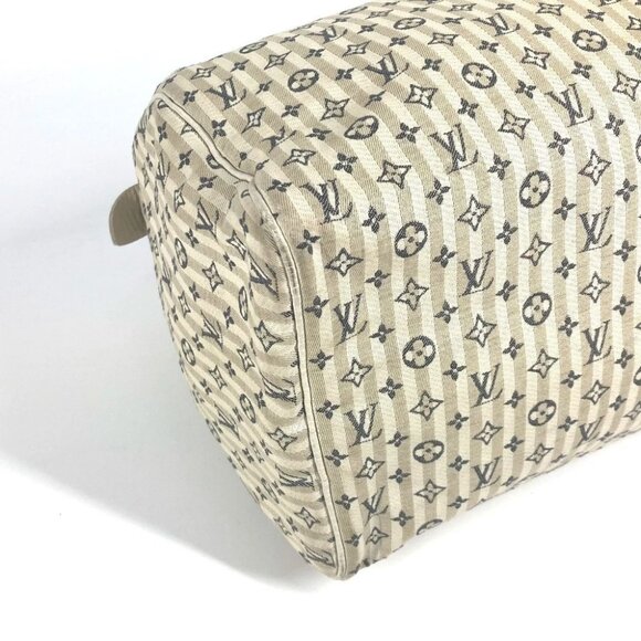 LOUIS VUITTON M95500 Monogram Mini-Lin Speedy30 Hand Bag - Picture 11 of 15